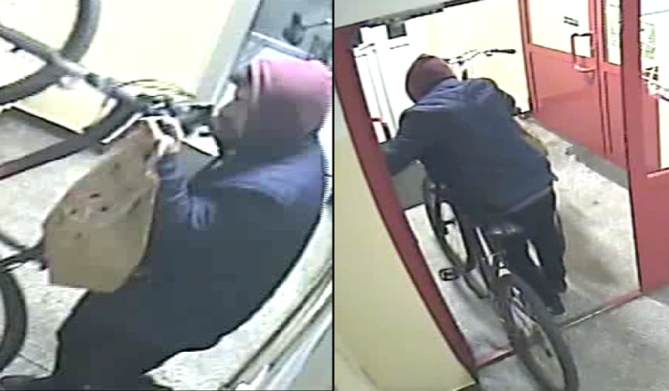 Policja poszukuje złodzieja roweru