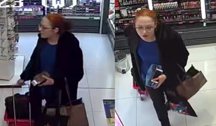 Policjanci poszukują kobiety powiązanej z kradzieżą