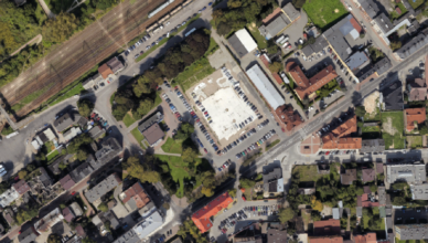 Koniec z parkingiem na placu po "Globi" w Wołominie