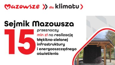 Zielone inwestycje ze wsparciem sejmiku