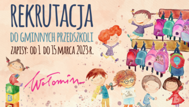Wołomin - rekrutacja do gminnych przedszkoli od 1 do 15 marca