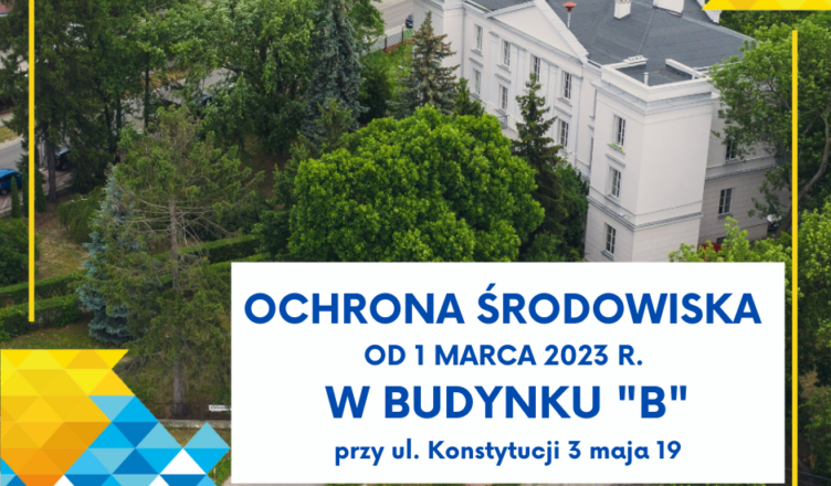 Radzymin: Referat Ochrony Środowiska zmienia lokalizację.