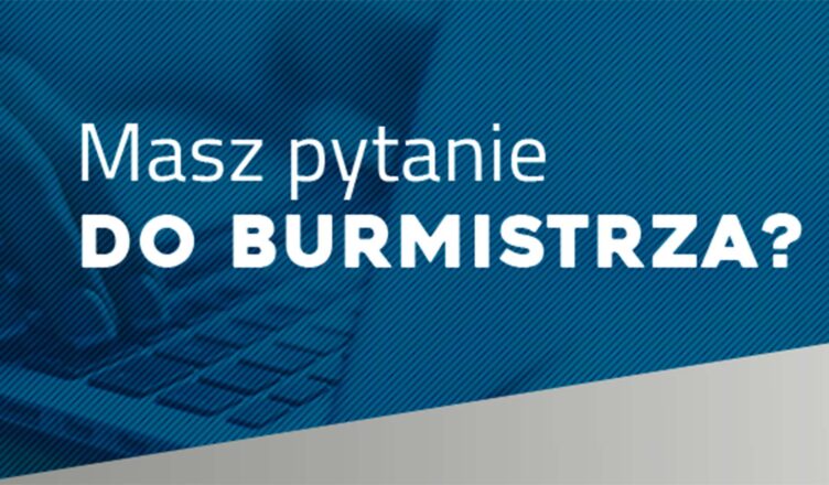 Wirtualny dyżur burmistrza Zielonki
