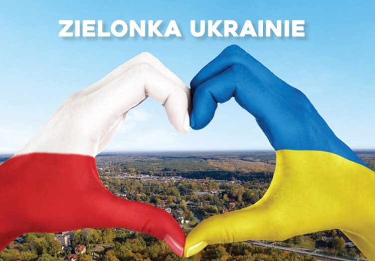 Zielonka - minął rok od agresji Rosji na Ukrainę