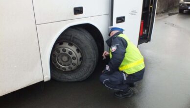 Wykaz punktów kontroli autobusów – ferie 2025