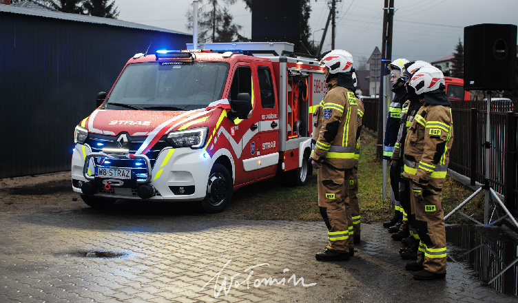 Nowy sprzęt dla ochotników z Zagościńca