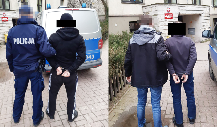 Dokonali rozboju, zostali złapani i "przy okazji" wydali pasera