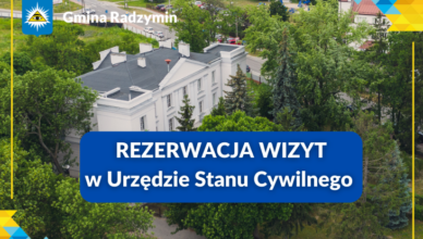 Rezerwacja wizyt w USC w Radzyminie