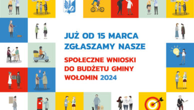 Wołomin: Społeczne Wnioski 2024 – od 15 marca będzie można zgłaszać pomysły