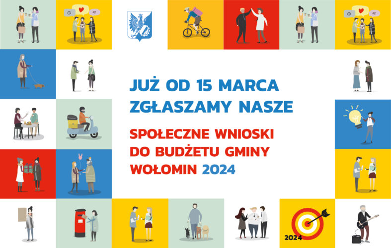 Wołomin: Społeczne Wnioski 2024 – od 15 marca będzie można zgłaszać pomysły