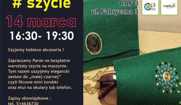 Marki - kreatywne warsztaty szycia dla kobiet