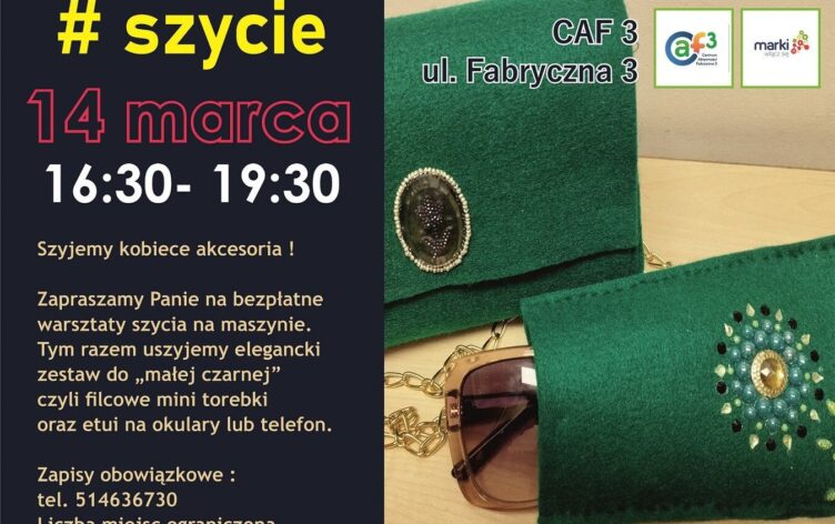 Marki - kreatywne warsztaty szycia dla kobiet