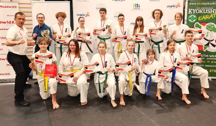 Zielonka: 16 medali dla KSW Kyokushin na Mistrzostwach Mazowsza