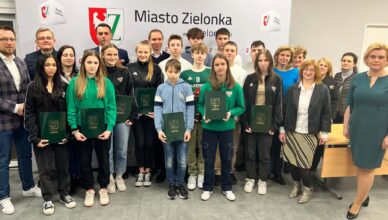 Sportowcy z Zielonki wyróżnieni i nagrodzeni