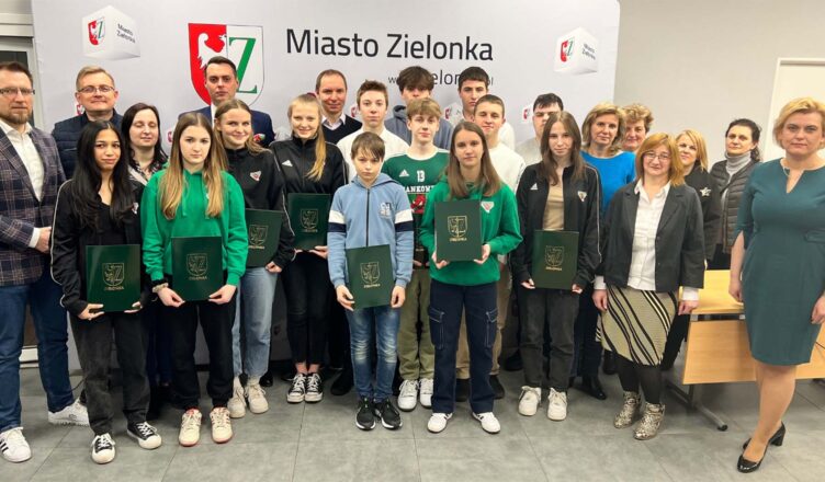 Sportowcy z Zielonki wyróżnieni i nagrodzeni