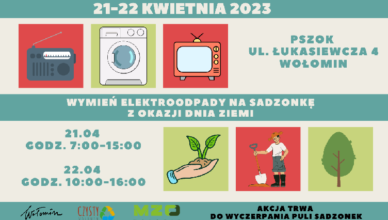 Zamień elektroodpady na sadzonki