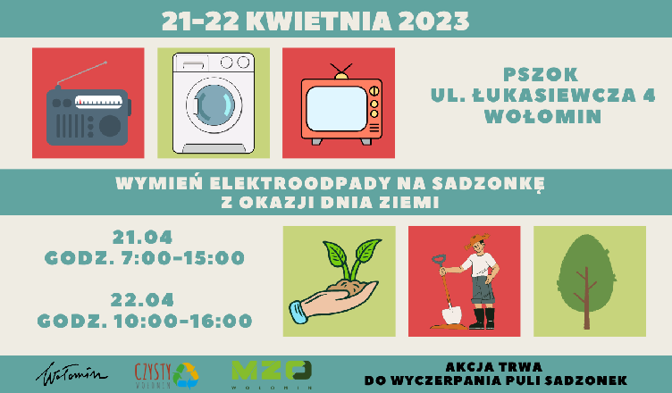 Zamień elektroodpady na sadzonki