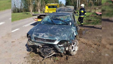 Wypadek pod Kosowem Lackim - pijany kierowca odpowie za śmierć pasażerki