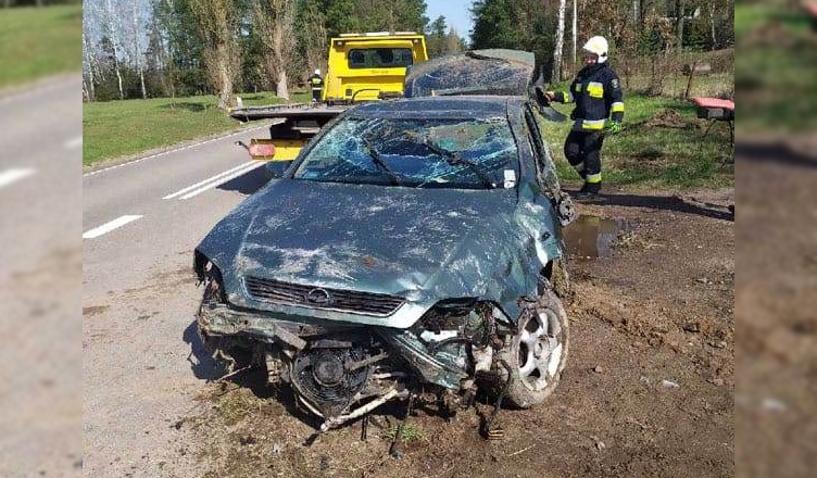 Wypadek pod Kosowem Lackim - pijany kierowca odpowie za śmierć pasażerki