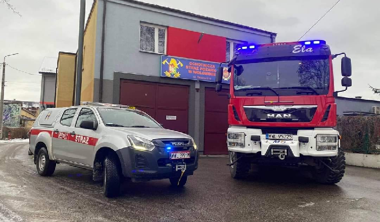 Niosą pomoc wspólnymi siłami - OSP w Wołominie