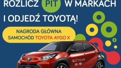 Marki - Loteria PIT - wypełnij formularz i odjedź TOYOTĄ