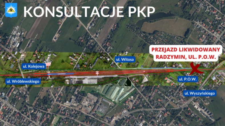 Radzymin - stanowisko Gminy Radzymin w sprawie konsultowanych rozwiązań przedprojektowych dla linii kolejowej nr 10 Legionowo -Radzymin – Tłuszcz