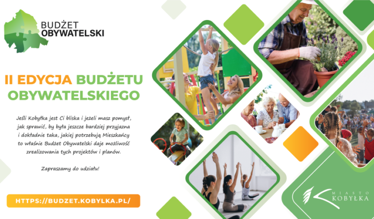 Kobyłka - II edycja Budżetu Obywatelskiego w Kobyłce