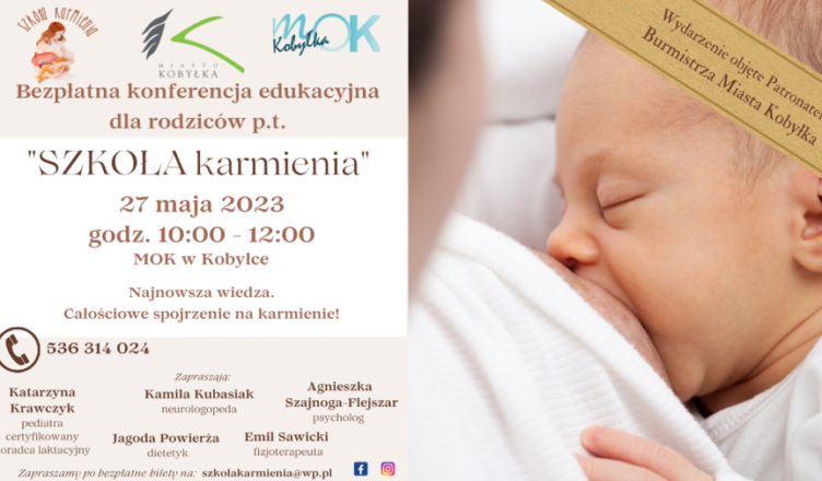 Kobyłka - szkoła karmienia - bezpłatna konferencja edukacyjna dla rodziców