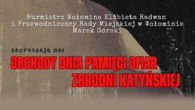 Wołomin uczci pamięć o ofiarach Zbrodni Katyńskiej