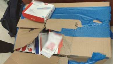 Autobusem przewozili nielegalne leki o wartości prawie 90 tys. złotych