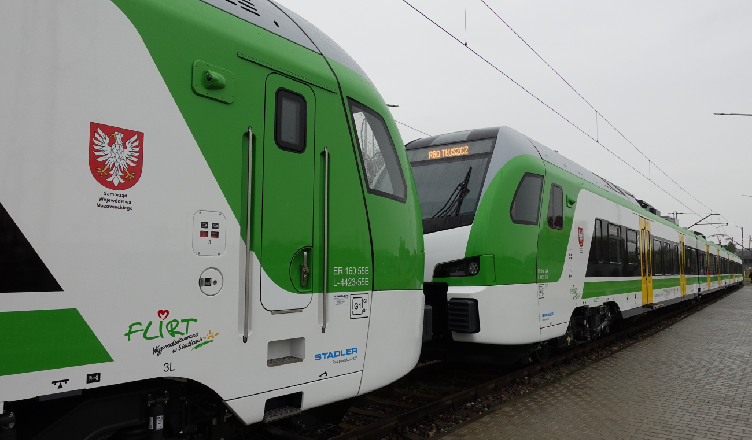 Kolejne nowe pociągi na trasie Tłuszcz - Warszawa