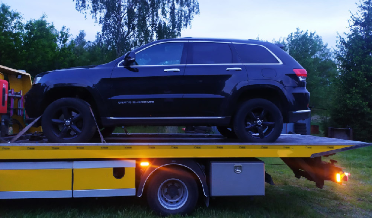 Po dwóch tygodniach "Kobra" odzyskała Jeepa skradzionego w Niemczech