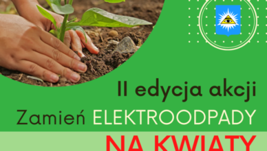 Radzymin - zamień elektroodpady na kwiaty
