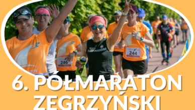 Po raz szósty biegacze zmierzą się z malowniczą trasą Półmaratonu Zegrzyńskiego, wijącą się nad Zalewem Zegrzyńskim.  