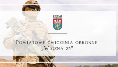 Powiatowe ćwiczenia obronne „Wiosna 23”