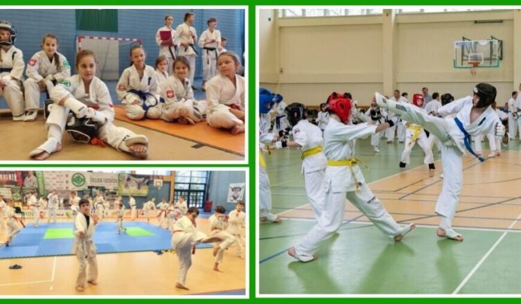 Zielonka - otwarty trening karate