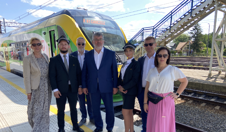 Powrót pociągów na trasę Ostrołęka – Chorzele