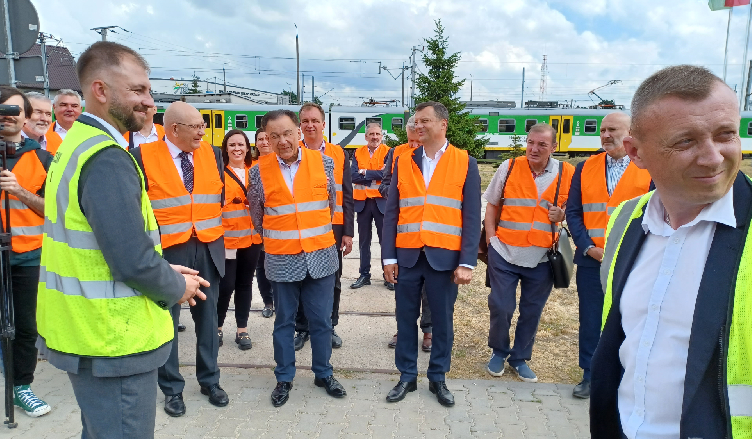 Ponad 25 mln zł na modernizacje Sekcji Napraw i Eksploatacji Taboru w Tłuszczu