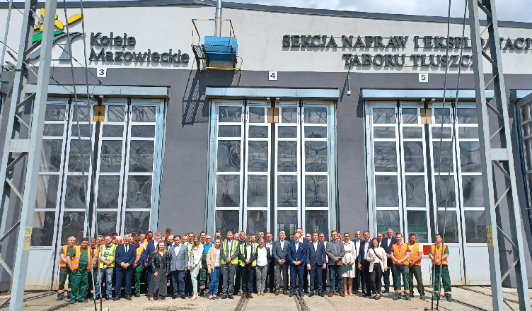 Ponad 25 mln zł na modernizacje Sekcji Napraw i Eksploatacji Taboru w Tłuszczu