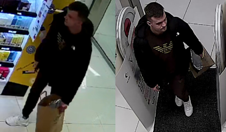 Policja szuka podejrzanego o kradzież