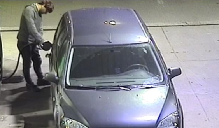 Kradzież na stacji paliw - policja szuka sprawcy