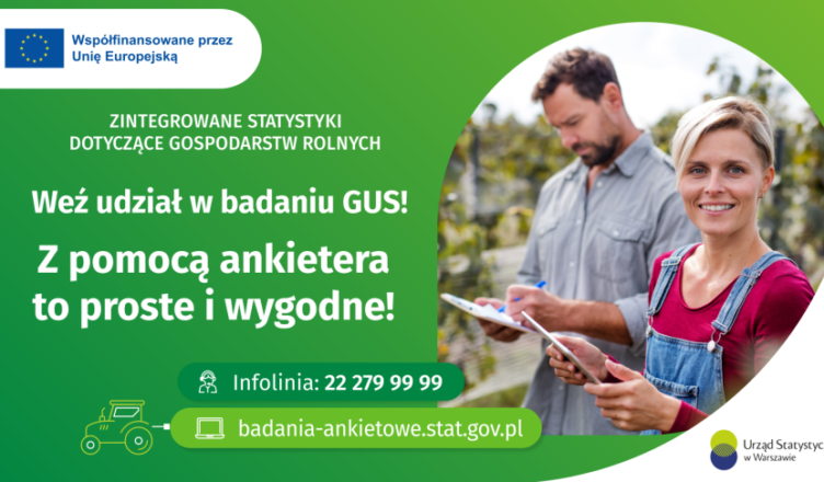 Ankieterzy pomogą rolnikom. Rusza druga faza ważnych badań statystycznych