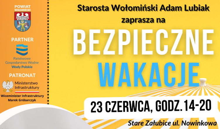 Piknik Bezpieczne Wakacje w Starych Załubicach