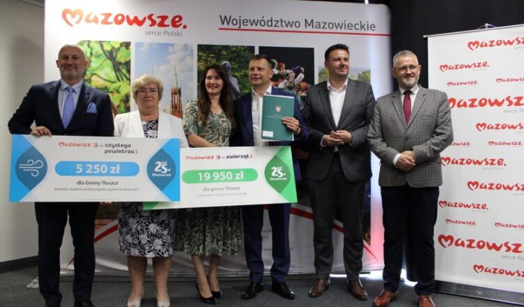 Tłuszcz - Kolejne dofinansowania od Samorządu Województwa Mazowieckiego