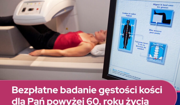 Zielonka - Stop osteoporozie - bezpłatne badania gęstości kości