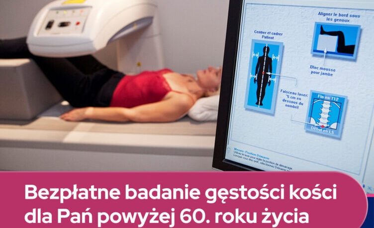 Zielonka - Stop osteoporozie - bezpłatne badania gęstości kości