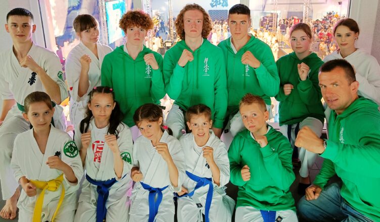 Karatecy z Zielonki z Mistrzostw Europy wrócili z 6 pucharami