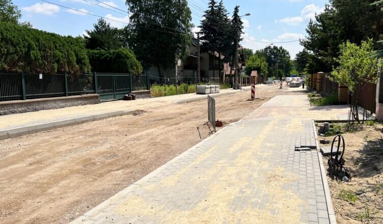 Zielonka - koniec remontu Wiejskiej coraz bliżej