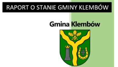 Raport o stanie Gminy Klembów za 2022 rok