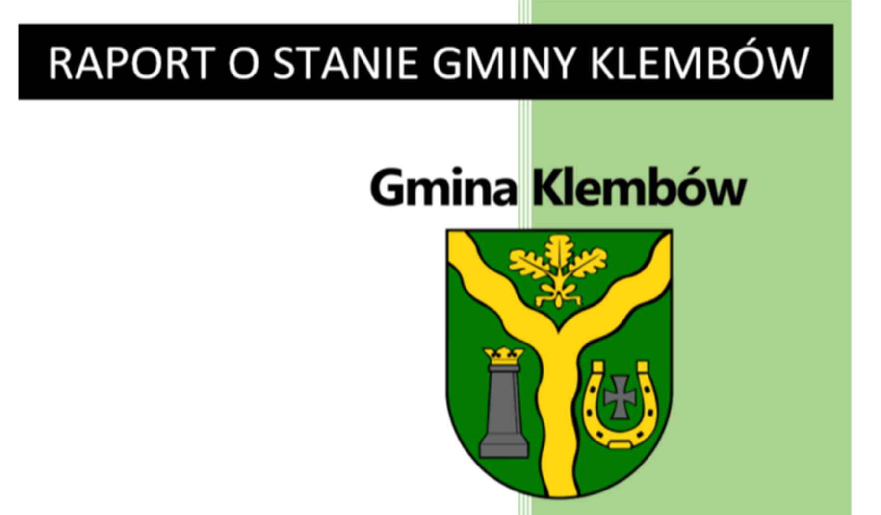 Raport o stanie Gminy Klembów za 2022 rok
